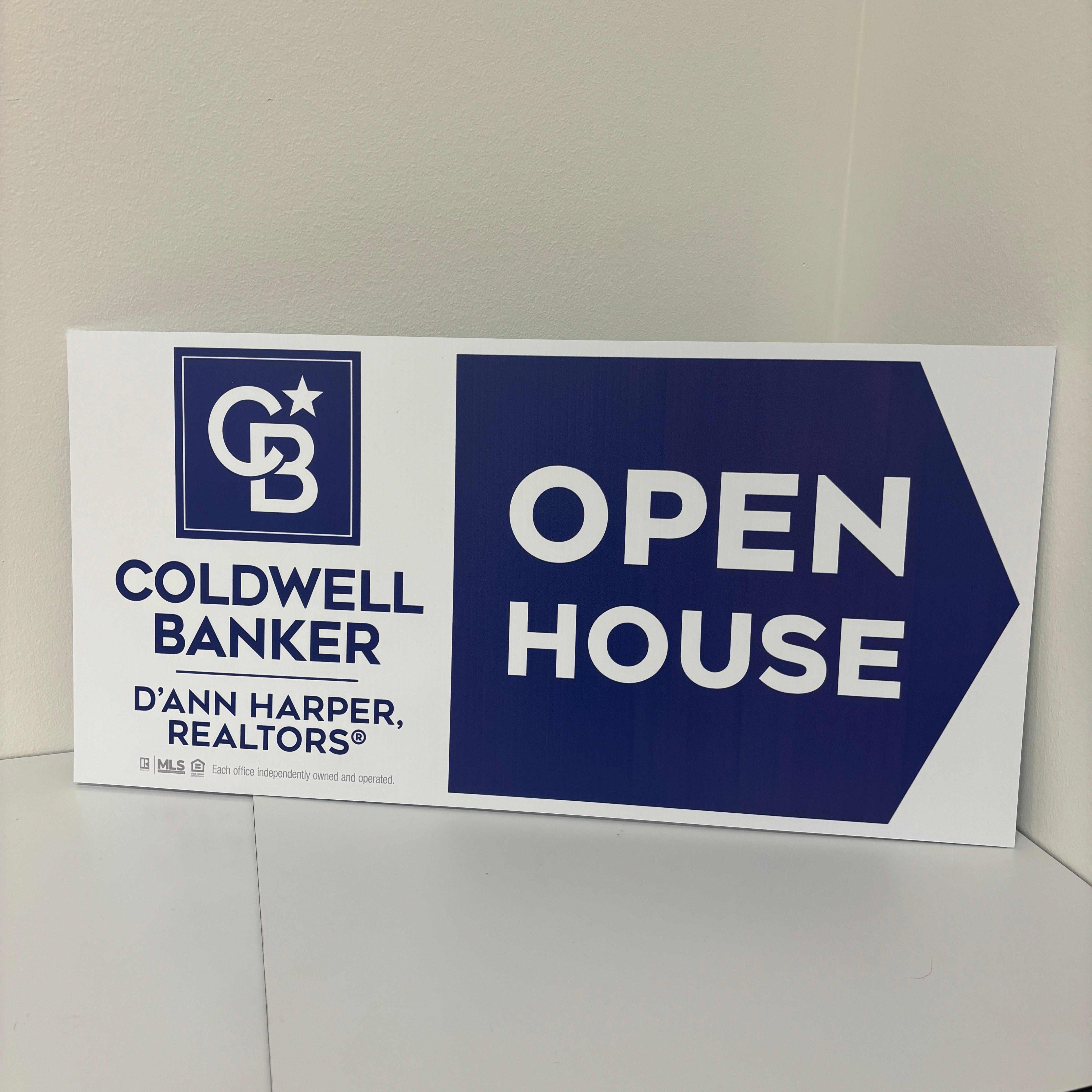 Oe Sign Open House Directional Signs and Permit Stickers | CB Store